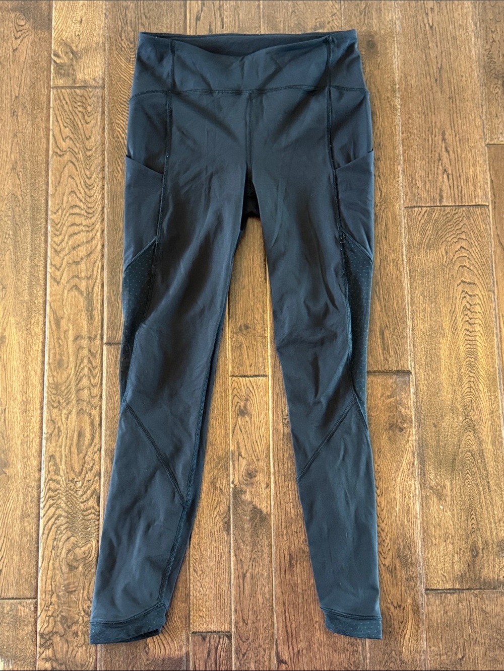 lululemon athletica Black High-Rise Leggings with Side Pockets